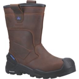 Amblers 983C Conqueror Size 7  Brown Waterproof  Safety Rigger Boots