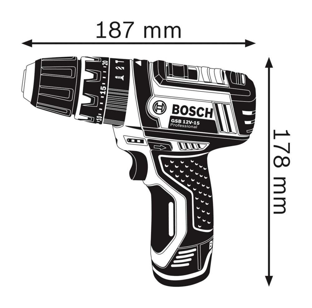 Bosch gsb12v online