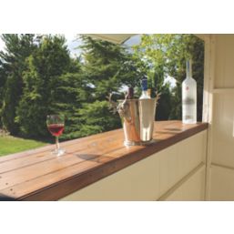 Shire  6' x 4' (Nominal) Apex Shiplap Timber Bar & Garden Store
