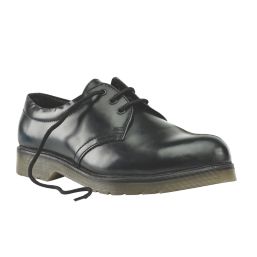 Sterling Steel Cushion Sole    Safety Shoes Black Size 8