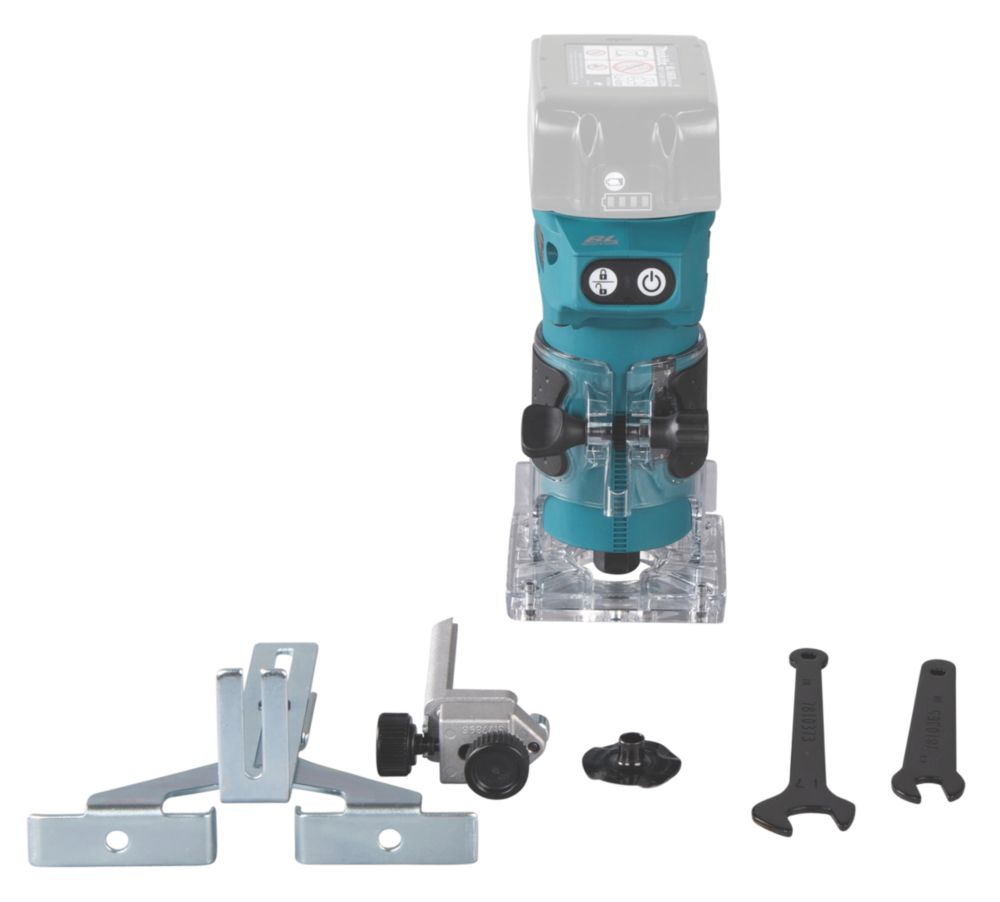 Makita DRT52 18V Li-Ion LXT 1/4" Brushless Electric Router/Trimmer - Bare