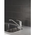 Refurb Swirl Erne Single Lever Mono Mixer Kitchen Tap Chrome