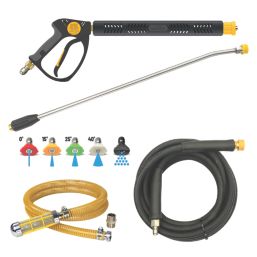 V-Tuf GB130 300bar Petrol Industrial Gearbox Driven Pressure Washer 389cc 11.7hp