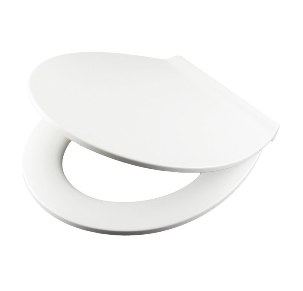 Swirl SoftClose with QuickRelease Toilet Seat Stainless Steel