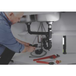 Luceco  Rechargeable LED Inspection Torch with Powerbank Green/Black 300lm