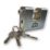 Squire ASWL1 Brass  Water-Resistant  Block Padlock 60mm