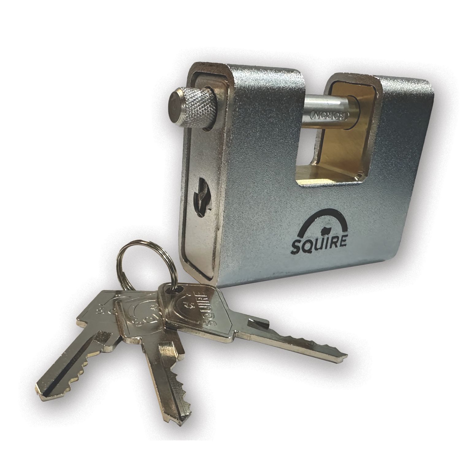 Squire ASWL1 Brass Water-Resistant Block Padlock 60mm (621PU)