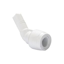 Hep2O  Plastic Push-Fit Equal 45° Keyless Stem Elbow 15mm