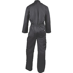 Dickies Everyday  Boiler Suit/Coverall Black Grey Medium 34-40" Chest 30" L