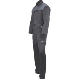 Dickies Everyday  Boiler Suit/Coverall Black Grey Medium 34-40" Chest 30" L