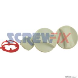Vaillant 0020074963 Grey Buttons  3 Pack