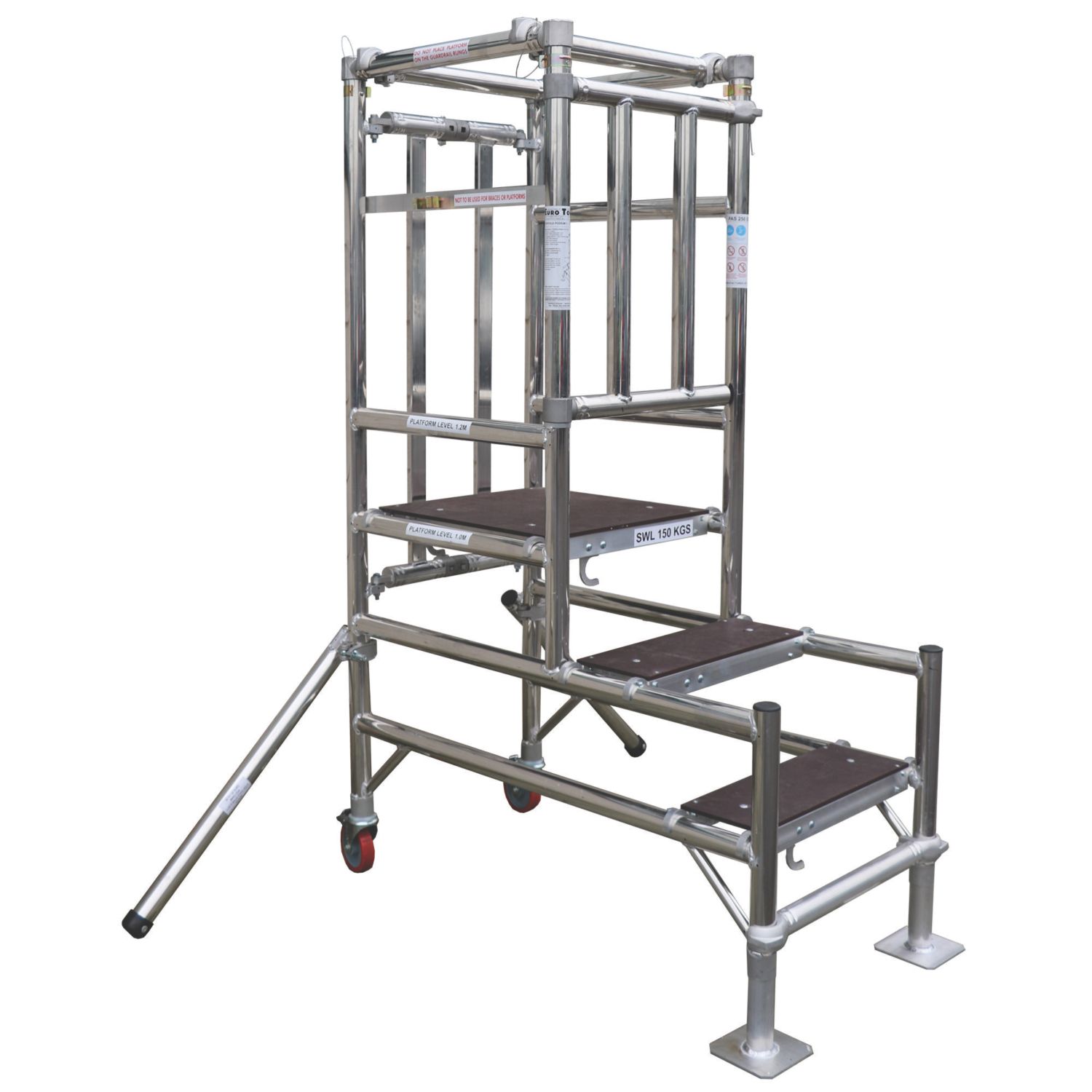 TB Davies Telescopic BS8620 Aluminium Podium Step 1-1.2m (621TX)