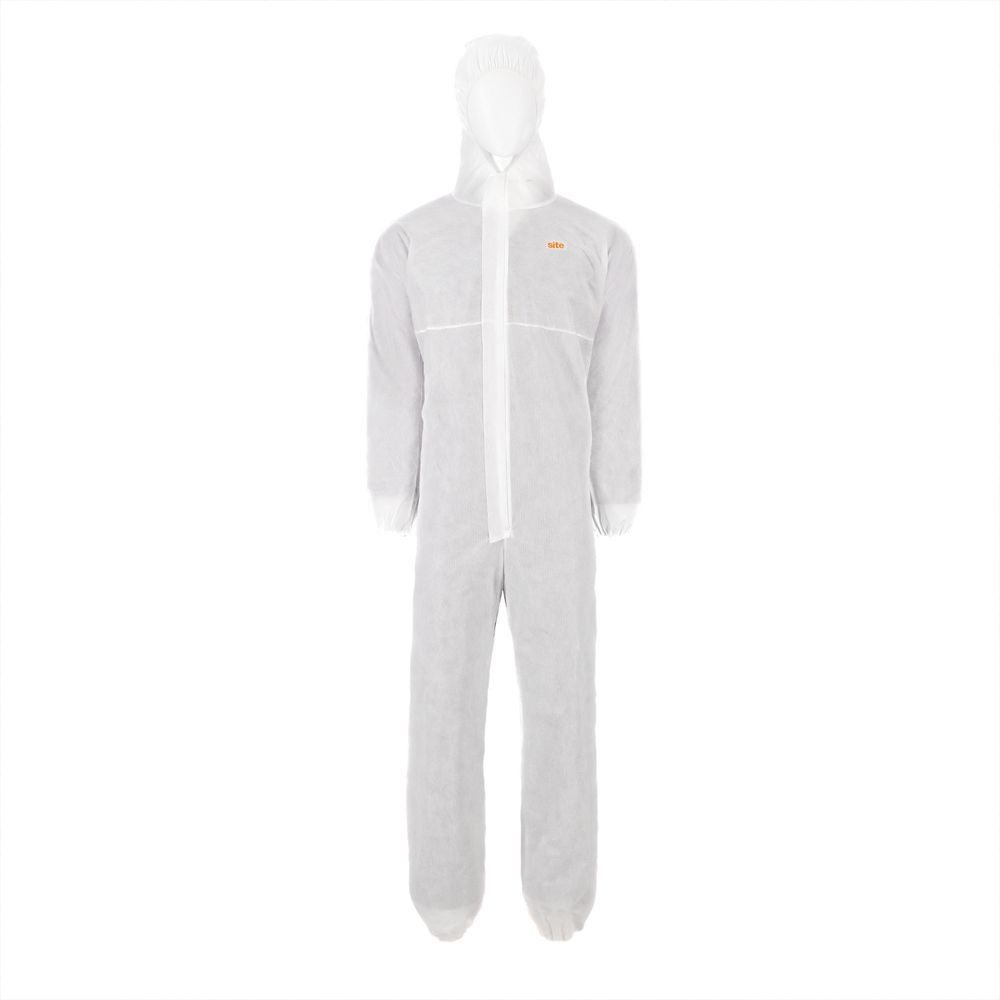 Site Codwell Coverall White Large 52
