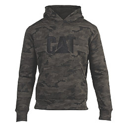 CAT Trademark Hooded Sweatshirt Night Camo Medium 38-40" Chest
