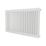 Azur 600mm x 1010mm 3297BTU White Horizontal 2 Column Radiator