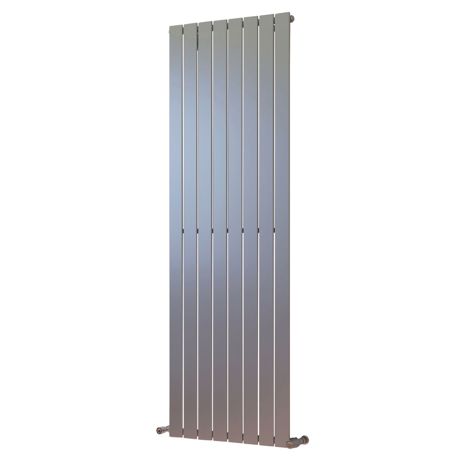 Ximax 1800mm x 595mm 3901BTU Silver Vertical Designer Radiator (62207)