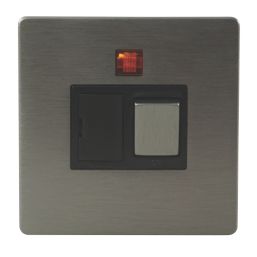 LAP  13A Switched Fused Spur with Neon Slate-Effect with Black Inserts