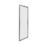 Essentials Framed Rectangular In-Fold Shower Door Chrome 800mm x 1850mm