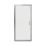 Essentials Framed Rectangular In-Fold Shower Door Chrome 800mm x 1850mm