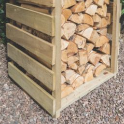 Rowlinson Narrow 1' 6" x 1' 6" (Nominal) Timber Log Store