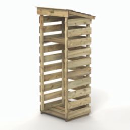 Rowlinson Narrow 1' 6" x 1' 6" (Nominal) Timber Log Store