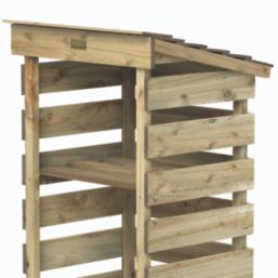 Rowlinson Narrow 1' 6" x 1' 6" (Nominal) Timber Log Store