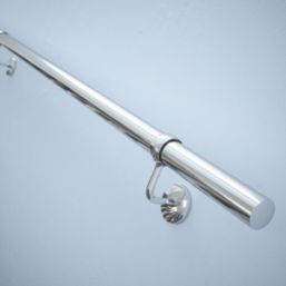 Rothley  Steel Handrail Kit Polished Silver 3600mm