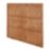 Forest Vertical Board Closeboard  Fence Panels Golden Brown 6' x 5' 6" Pack of 20