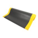 COBA Orthomat Dot Anti-Fatigue Floor Mat Black/Yellow 18.3m x 1.2m x 9mm