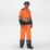 Regatta Pro Hi-Vis 1/4 Zip Fleece Orange/Navy Medium 44" Chest