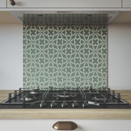 Wilsonart Tessera Yellow Splashback 600mm x 800mm x 4mm