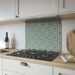 Wilsonart Tessera Yellow Splashback 600mm x 800mm x 4mm