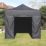 Mini Marquees  10' x 10' (Nominal) Hip Fabric Gazebo Black