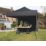 Mini Marquees  10' x 10' (Nominal) Hip Fabric Gazebo Black