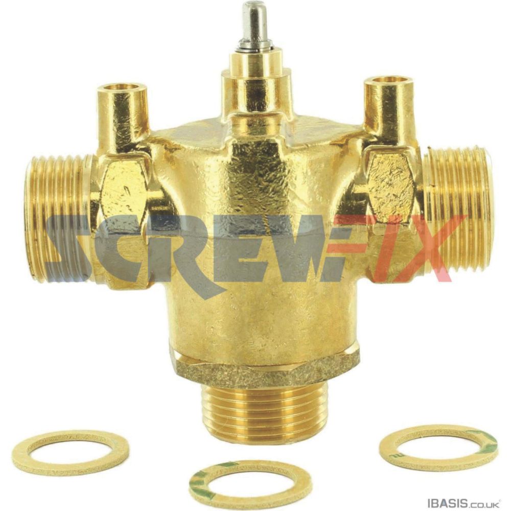 Worcester Bosch 87161087220 Diverter Valve Body Assembly Screwfix