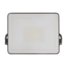 TCP  Indoor & Outdoor LED Floodlight Black 30W 4800lm