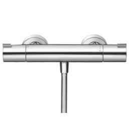 Hansgrohe MyFox Exposed Single Outlet Thermostatic Chrome Shower Mixer Valve