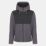 Regatta Garrison Hooded Fleece Jacket Iron/Black XXX Large 50" Chest