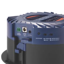 Lithe Audio 7" 25W RMS Wired or Wireless Bluetooth Ceiling Speaker Kit 30m White Grille