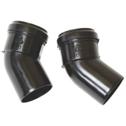 Ideal Heating  High Level Elbows 60mm 45°  2 Pack