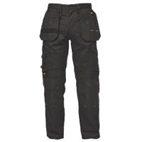 DeWalt Pro Tradesman Trousers Black 32" W 33" L