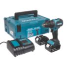 Makita DHP490STJ 18V 2 x 5.0Ah Li-Ion LXT Brushless Cordless Combi Drill