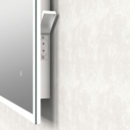 Florida Rectangular Bathroom Mirror With 3380lm LED Light 600mm x 800mm