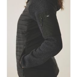 Regatta Andreson Hybrid Womens Jacket Black Size 14