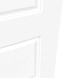 Green & Taylor  Satin Painted White Wooden 2-Panel Internal Fire FD30 Door 1981mm x 762mm