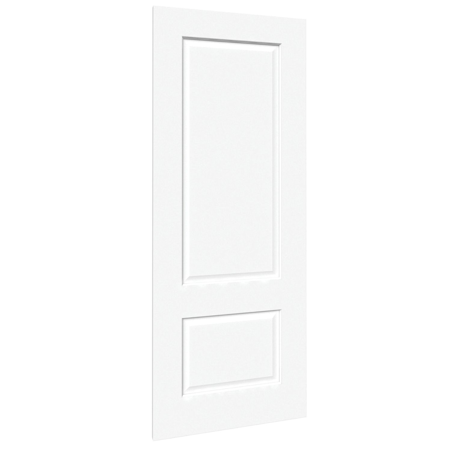 Green & Taylor Satin Painted White Wooden 2-Panel Internal Fire FD30 Door 1981mm x 762mm (623CT)