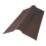 Onduline Brown Corrugated Bitumen Ridge Piece 1000mm x 420mm