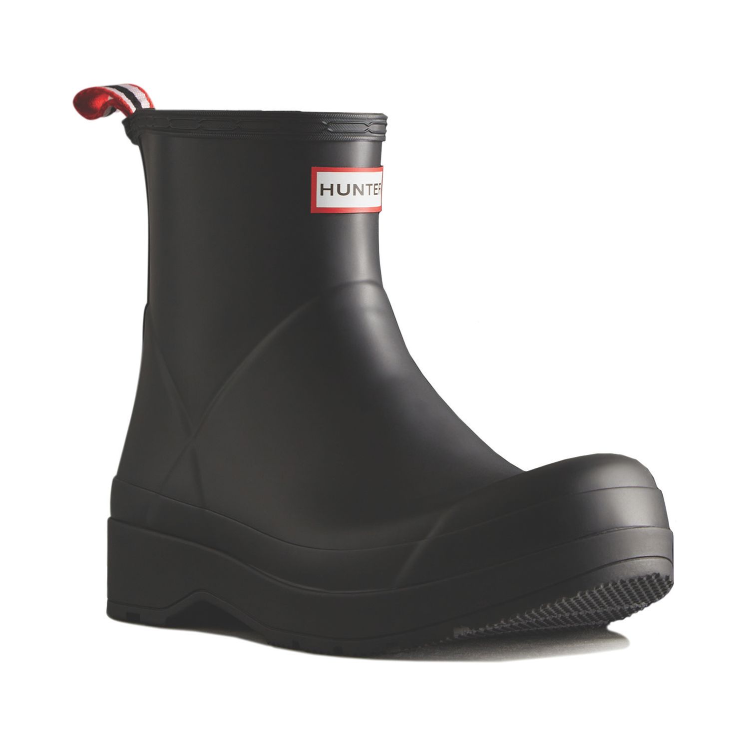Hunter Original Play Short Size 8 Black Non Safety Wellies (623EK)