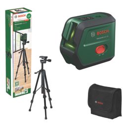 Bosch  Green Self-Levelling Cross-Line Cross Line Laser with Plumb Function