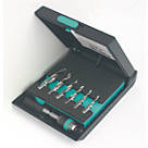 Wera 847/7 Combination Hex Shank Metal Tapping Drill Bit Set 7 Pieces